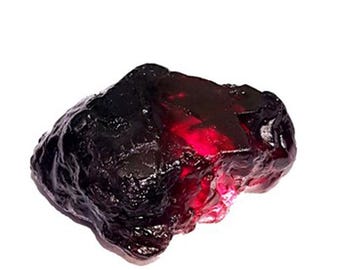 152 Ct Large Raw Red Garnet Stone, January Birthstone Healing Crystal