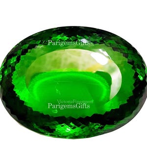 850 TO 860 Ct Glorious Green Topaz Oval Shape Loose Gemstone For Pendent Use Excellent Cut Green Topaz Loose Birthstone75x55x33mm