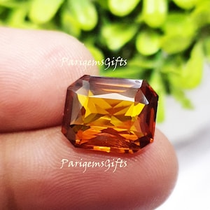 Certified Yellow Sapphires | Gemstone Emerald Shape Gemstone Yellow Color Natural Gemstone For Jewelry Use Loose Gemstone Variations