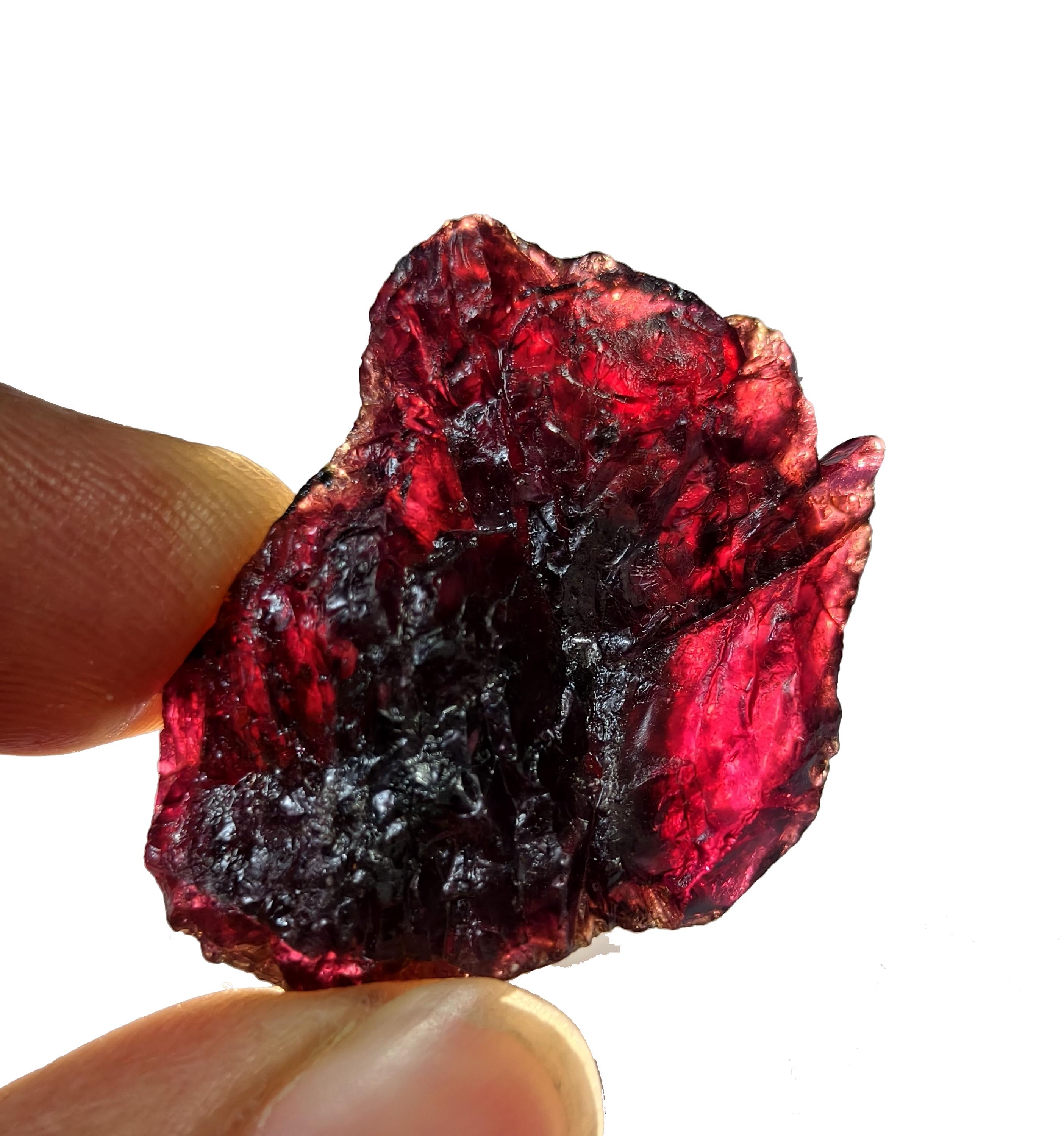 GARNET actof tragedySugar SINA殊Moran Raw Red Garnet Stone: 72 Ct Natural Healing Crystal, Arizona