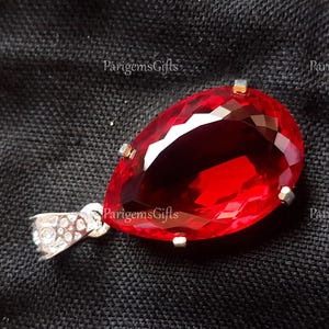 Pierre Fine Opale Rose 151+ Carats - Coupe Émeraude, Monture Solitaire German Silver 925, Neuf Sans Emballage