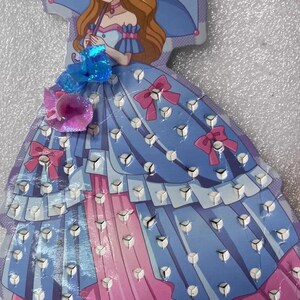Découpes princesse faites main | Décorations décoratives pour filles en papier découpé | Fournitures pour fabrication de cartes de scrapbooking | Ensemble de formes d'artisanat royal de conte de fées