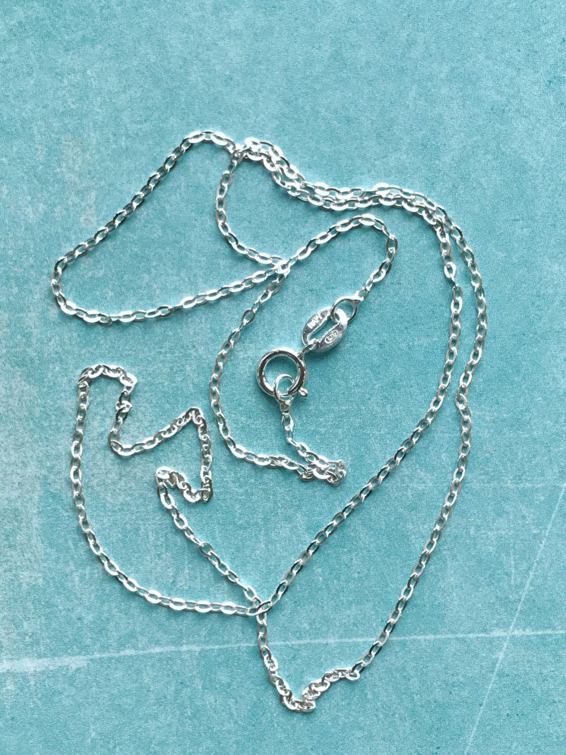 Sterling Silver Finished Neck Chain 18 Inch 18