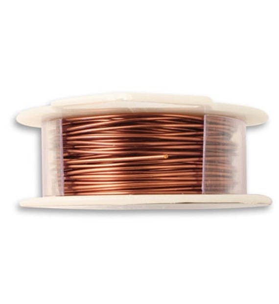 16g ANTIQUED COPPER Wire Vintaj artisan Copper Parawire Non-tarnish Round  Wire DIY Jewelry Supplies Spool 16 Gauge Qty 1 Roll 15 Feet 