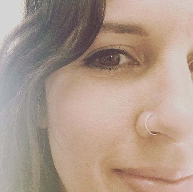 Nose Ring Sterling Silver Nose Ring Small Nose Ring Nose Etsy