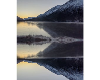 Kenai Lake on Kenai Peninsula, Alaska