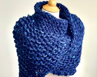 Sciarpa, scaldacollo, foulard, fascia per le spalle lavorata a mano, scaldacollo ispirato a Outlander, regalo per mamma, moglie, lei