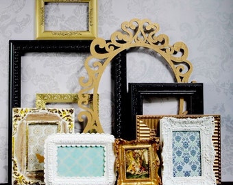 ornate picture frame etsy