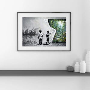 Greener Print Eco Quote Wall Art, Earth Day Decor, Sustainable Living Poster, Environmental Awareness Printable