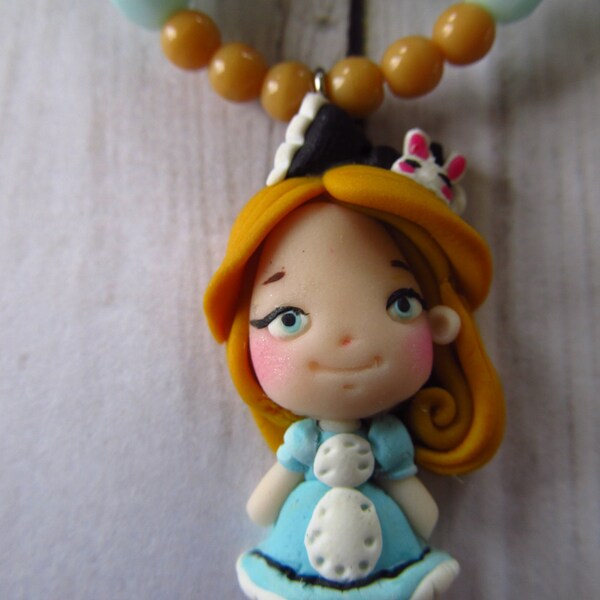 Alice in Wonderland Disney inspired pendant only