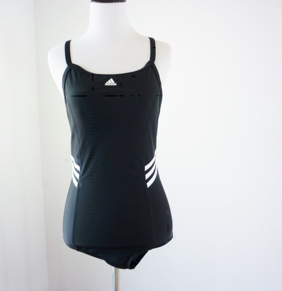 Adidas Swimsuit Size 12 Fully Lined c. 1990s Vinta