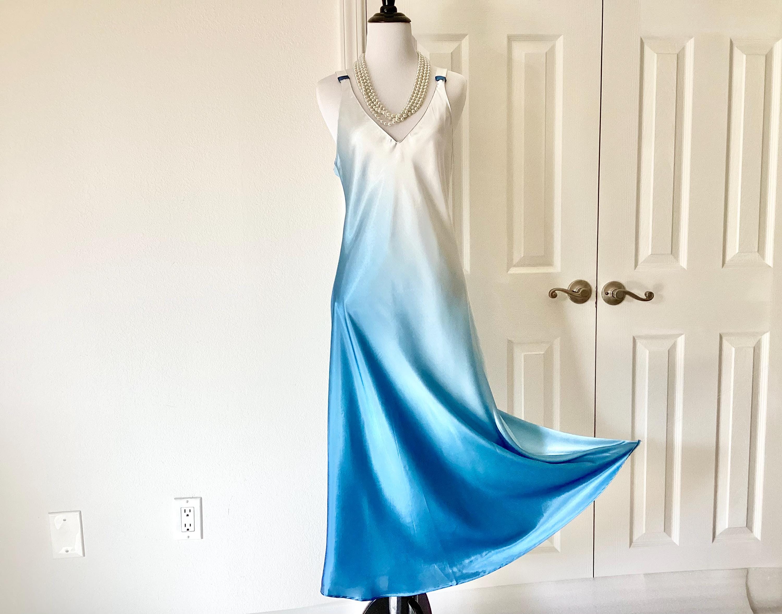 chinese dress ladies Elegant A-line Ombre Chiffon Maxi Long Bridesmaid Dresses