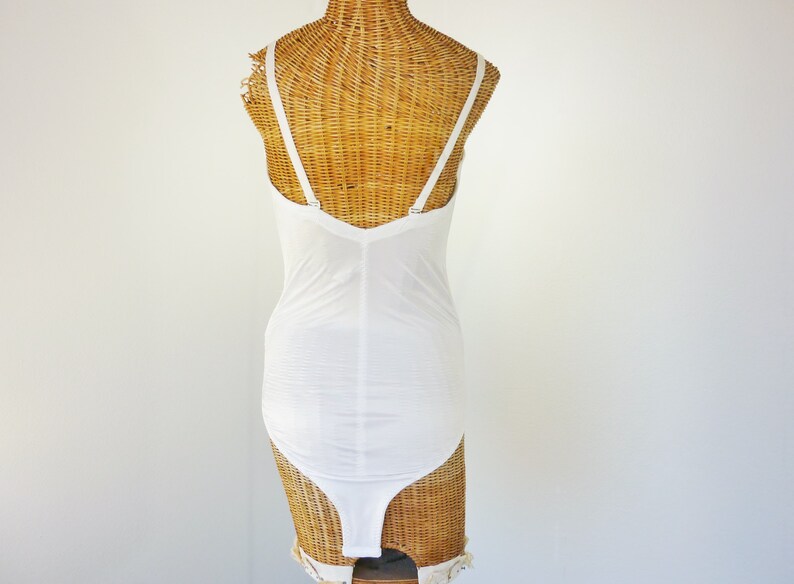 Tall Woman/'s Shaper by Maidenform 38C Unworn Vintage Bridal White 80s