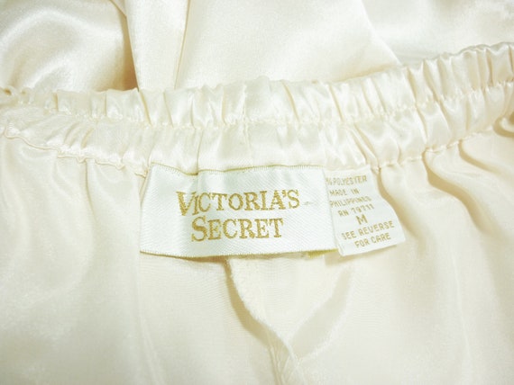 Victoria's Secret Lounging PJ Set Cream NOS c. 19… - image 9