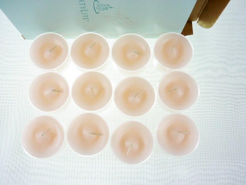 PartyLite Candles Mandarine Basilic 12 Count Universal Size NIB