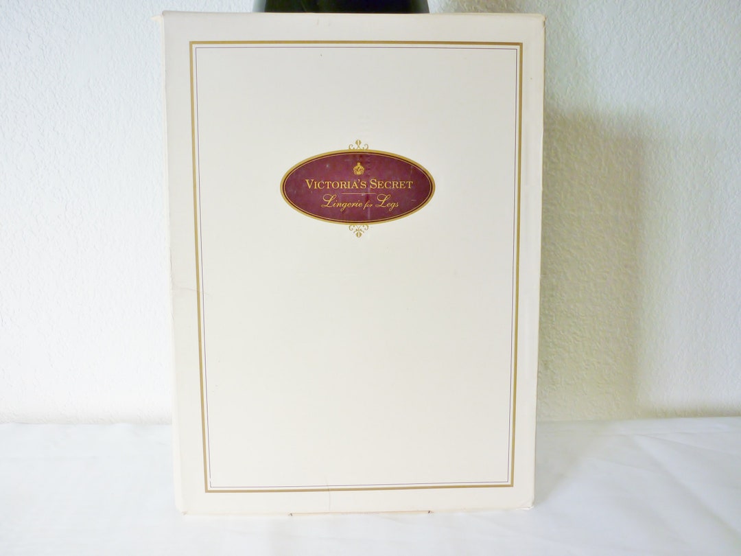 Victoria's Secret Stockings Cream Size Medium New Old Vintage Stock Etsy