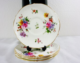 Royal Cauldon Bone China Saucer Plates Marita Pattern V9612