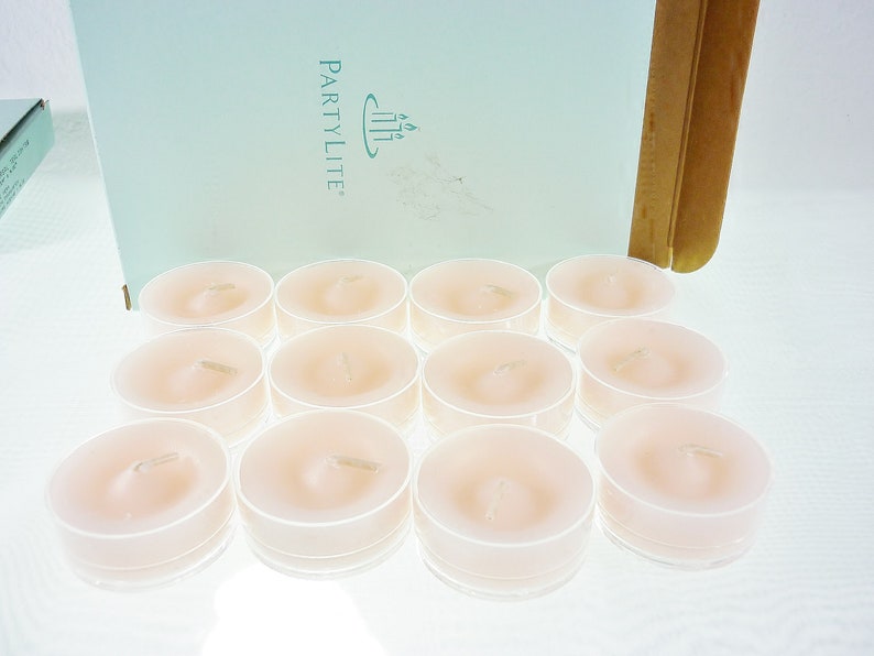 PartyLite Candles Mandarine Basilic 12 Count Universal Size NIB