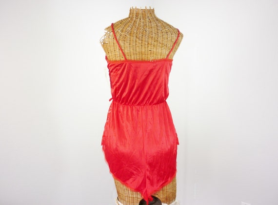 Vintage "Tessie" Romper by Russell Newman Red NWT… - image 5
