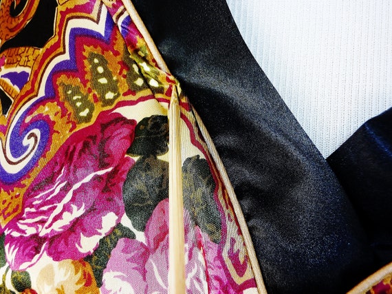 California Dynasty Lounging Lingerie Kimono Top P… - image 7