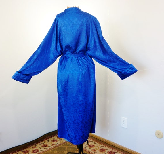 Victoria's Secret Lounging Robe 1X NOS Royal Blue - image 8