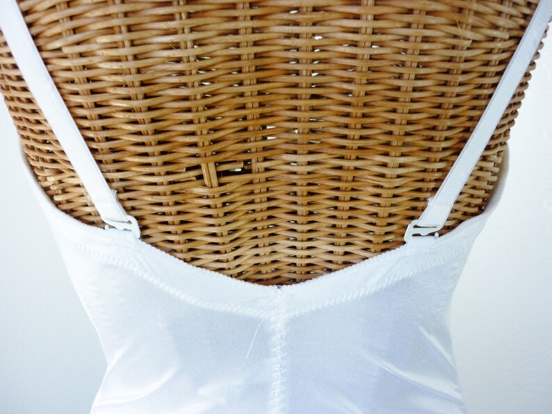 Tall Woman/'s Shaper by Maidenform 38C Unworn Vintage Bridal White 80s