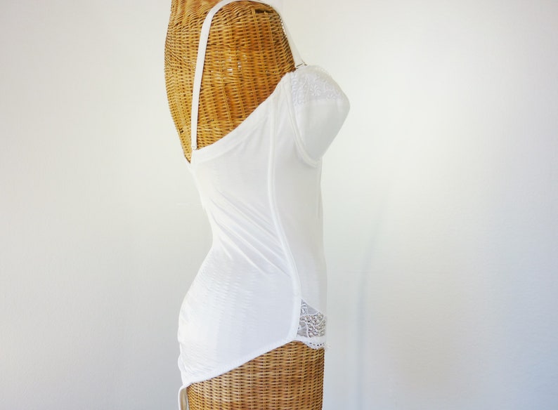 Tall Woman/'s Shaper by Maidenform 38C Unworn Vintage Bridal White 80s