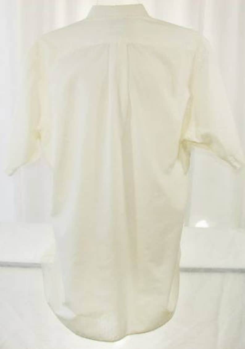 Men/'s Tailored Vintage Shirt by Ripley Dallas Short Sleeve Unworn Medium