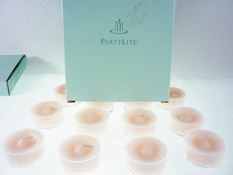 PartyLite Candles Mandarine Basilic 12 Count Universal Size NIB