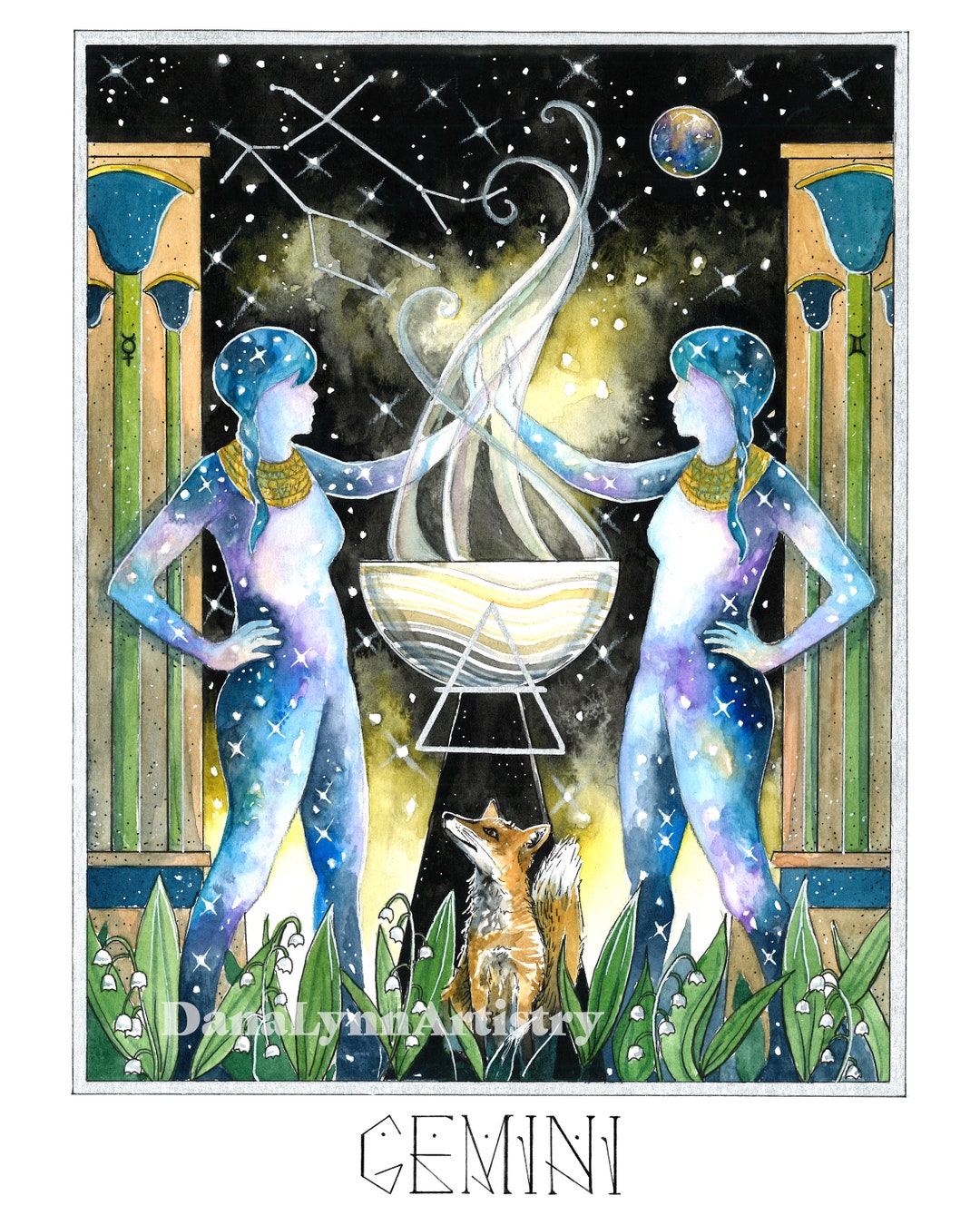 MY EGYPT エジプシャンオイル ZODIAC CALENDAR Egyptian+zodiac+on+papyrus-