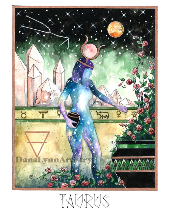 TAURUS Celestial Egyptian Zodiac Series