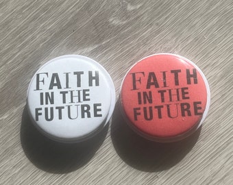 Pop Phone Stand Faith In The Future-Two Holders 1 Red and 1White