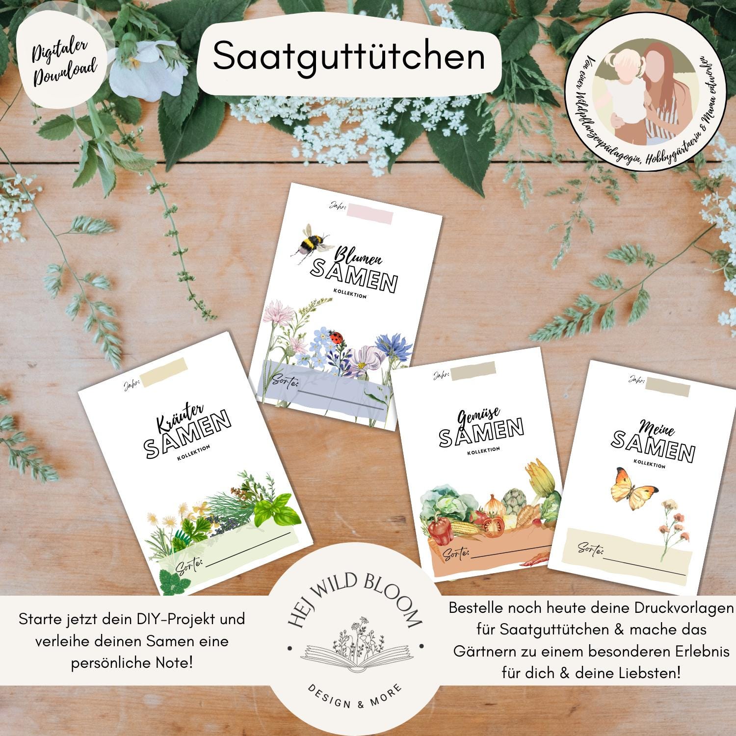 35 Fun Vegetable Crafts for Kids: Perfect for Any Age! 11 Printable seed packet template Seed packets Flowers, herbs,…