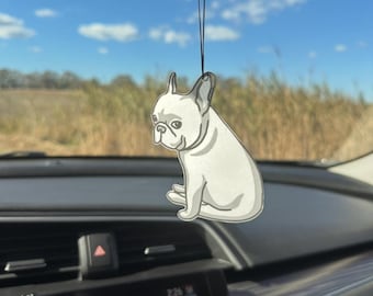 French Bulldog Car Air Freshener Stocking Stuffer Holiday Gift