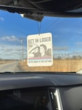 Get in Loser We’re Going to the Cottage Funny Car Air Freshener Heated Rivalry