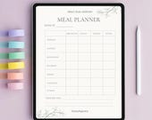 Weekly Meal Planner Printable | Grocery List (PDF Download