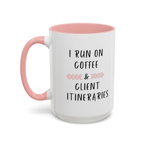 Inspirational Accent Coffee Mug, Black Handle Mug, Perfect Gift for Coffee Lovers, Motivational Office Mug, Fun Tea Cup