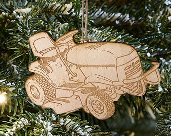 Lawnmower Ornament - Free Gift Box