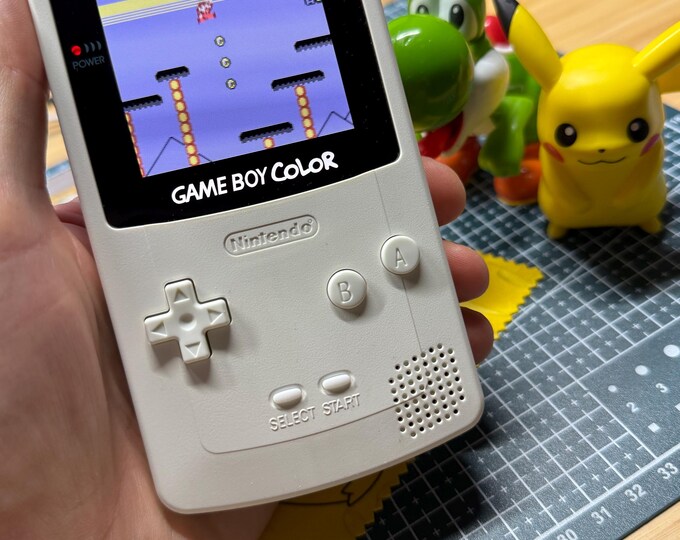 Nintendo Game Boy Color Amoled / Oled Moded Cgb-001 + Free CASE - Etsy