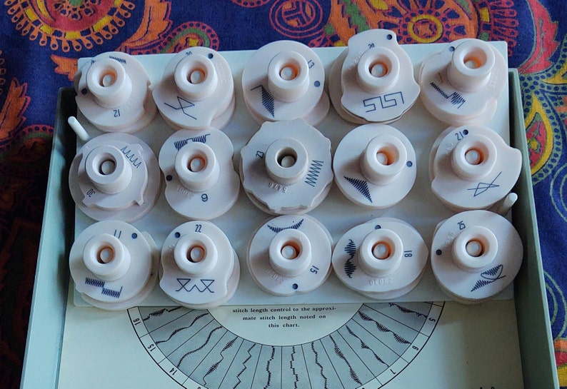 Complete Kenmore Top Hat Cams Set of 30 Sewing Machine Etsy