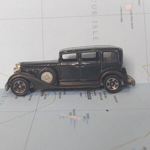 Hot Wheels Black Classic Packard Vintage Mattel 1982