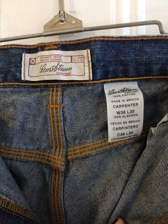 Vintage Levis Carpenter Jeans 36 x 30 - image 4