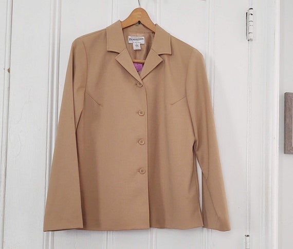 Pendleton Wool Blazer Jacket Fully Lined Norm Cor… - image 1