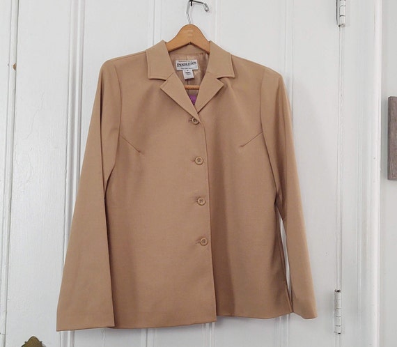 Pendleton Wool Blazer Jacket Fully Lined Norm Cor… - image 2
