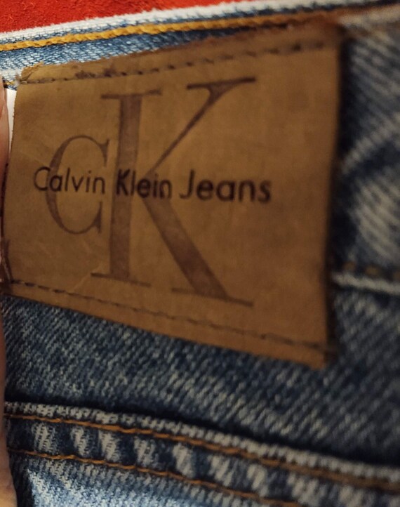Vintage Calvin Klein Boot Jean Double Stone Wash S