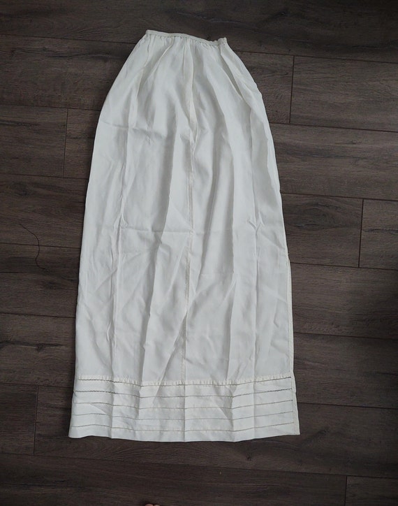 Half Skirt Maxi Slip Full Length Half Slip 20" to 30"… Gem