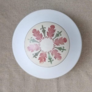 1980’s Nouveau Ceiling Glass Light Fixture Cover