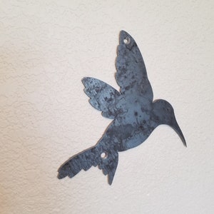 Kolibri Rustikaler Kunst Metall Kolibri Benutzerdefinierte Stahl Kolibri