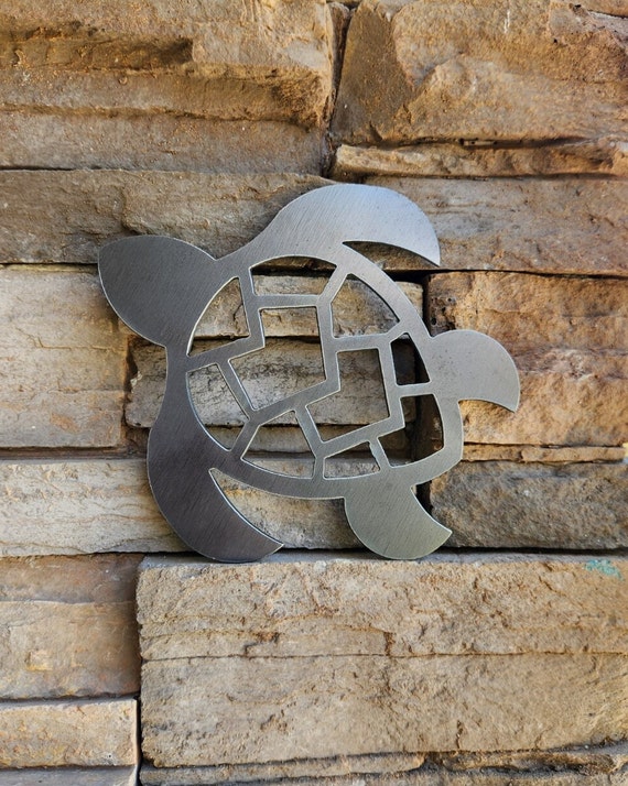 Portachiavi Tartaruga Hawaiiana Honu In Resina – Ciondolo Protettivo Con Anello In Acciaio Inox, 4.6x3.5 Cm