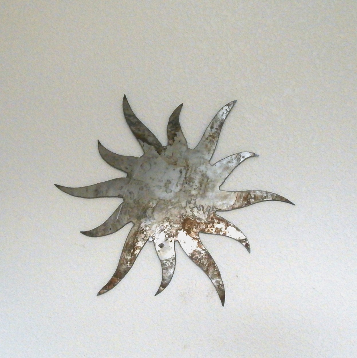 Let the Sun Shine Wall Decor 24 Rustic Metal Sun - Etsy